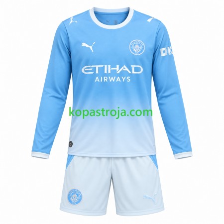 Billiga Fotbollströjor Manchester City Barn Hemma tröja 2026/27 Långärmad